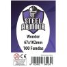 Fondes Steel Armour Wonder 67X102 Mm 100 Unitats | Accessoris | Gameria