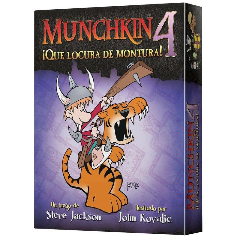 Munchkin 4 Que Locura De Montura