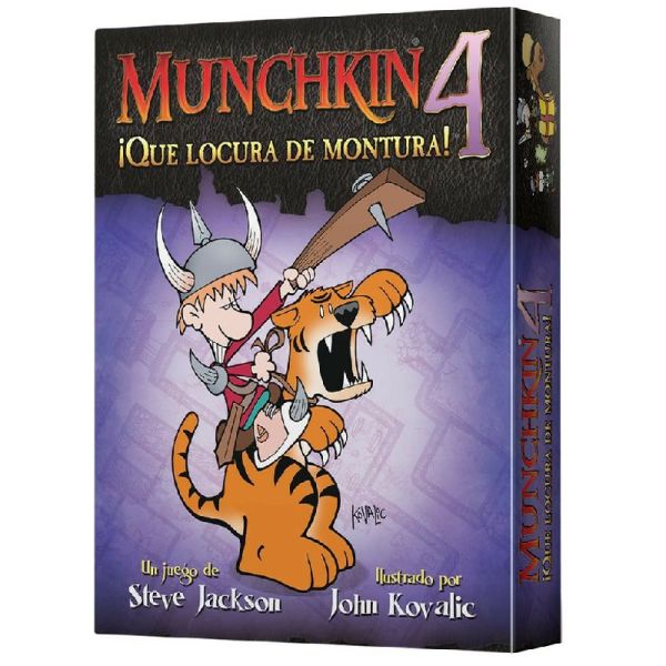 Munchkin 4 Que Locura De Montura | Juegos de Mesa | Gameria