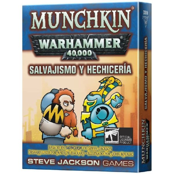 Munchkin Warhammer 40000 Salvajismo Y Hechicería | Juegos de Mesa | Gameria