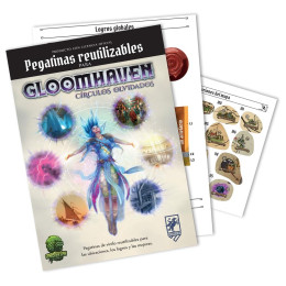 Gloomhaven Forgotten Circles reusable stickers : Board Games : Gameria