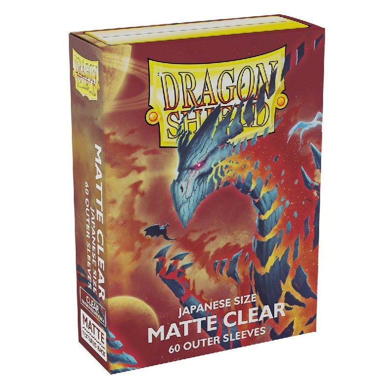 Fundes Dragon Shield Mat Clares per a Cartes Japoneses 60 Unitats | Accessoris | Gameria