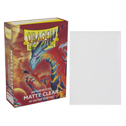 Fundes Dragon Shield Mat Clares per a Cartes Japoneses 60 Unitats | Accessoris | Gameria