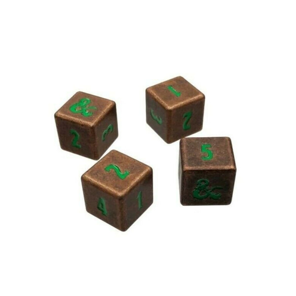 Dados Ultra Pro Heavy Metal Dungeons & Dragons Feywild 4D6 Dice Set | Accesorios | Gameria