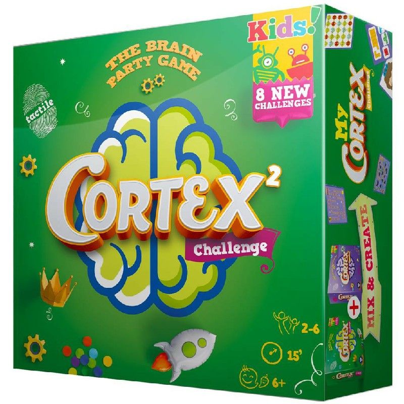 Cortex Kids is a game of visual ability and mental capacity, with 8 different tests.