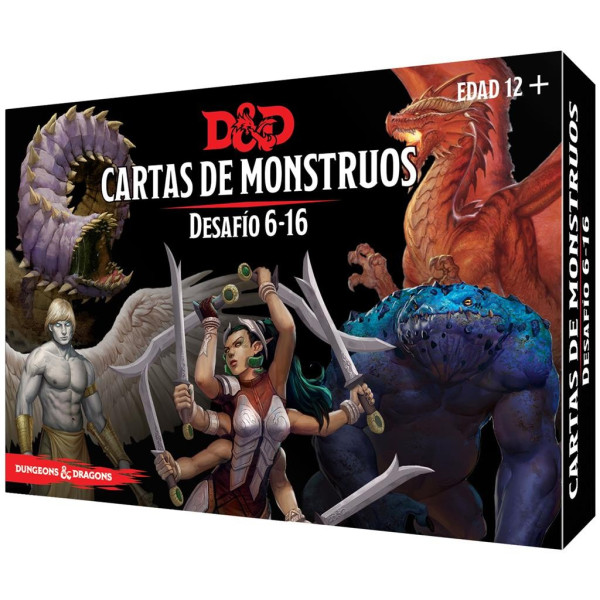 D&D 5ª Edición Cartas De Monstruos Desafío 6-16 | Rol | Gameria