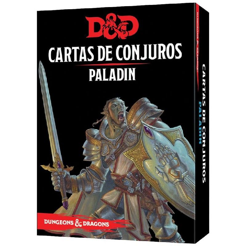 D&D 5ª Edición Cartas De Conjuros Paladín | Rol | Gameria