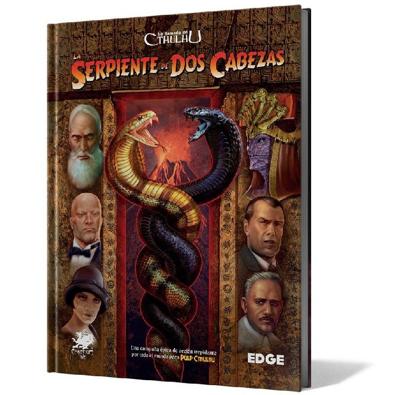 La Llamada De Cthulhu 7ª Edición La Serpiente De Dos Cabezas | Rol | Gameria