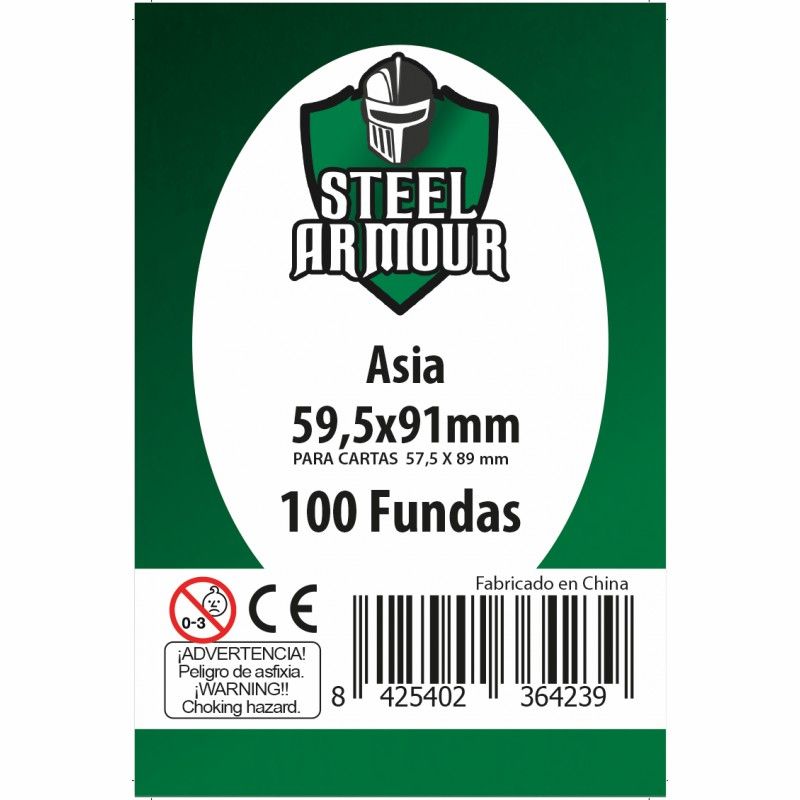 Fundas Steel Armour Asia 59,5X91 Mm