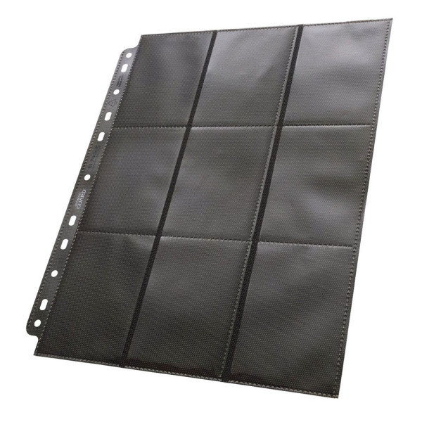 Hoja Archivador Ultimate Guard 18 Bolsillos Side Loading Negra (Unidad) | Accesorios | Gameria