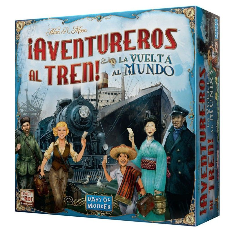adventurers On The Train! Around the World | Board Games | Gameria