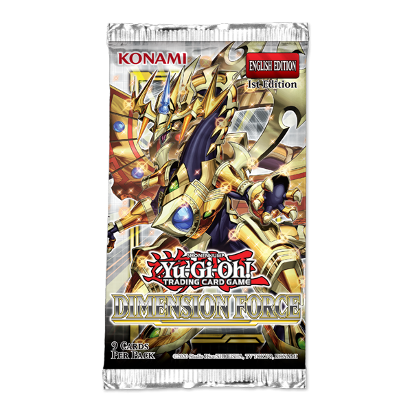 Yugioh Tcg Fuerza Dimensional Sobre Inglés | Juegos de Cartas | Gameria