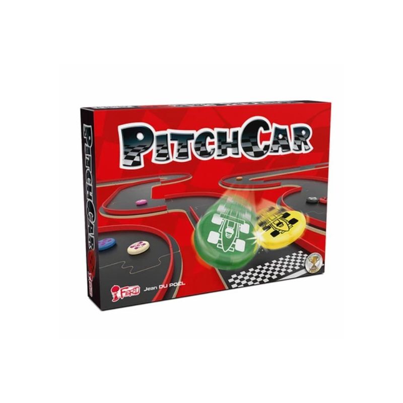 Pitchcar és un joc de taula d'habilitat en el qual els jugadors han de llançar i impulsar discs per una pista de curses. El joc