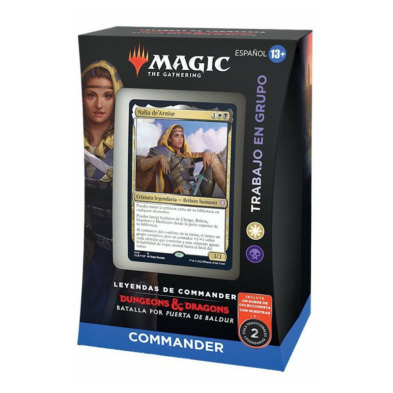 Mtg Leyendas de Commander Batalla por la Puerta de Baldur Trabajo en Grupo Mazo | Juegos de Cartas | Gameria