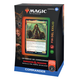 Mtg Leyendas de Commander Batalla por la Puerta de Baldur Fin Del Exilio Mazo | Juegos de Cartas | Gameria