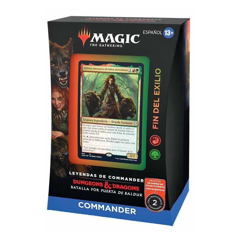 Mtg Leyendas de Commander Batalla por la Puerta de Baldur Fin Del Exilio Mazo | Juegos de Cartas | Gameria