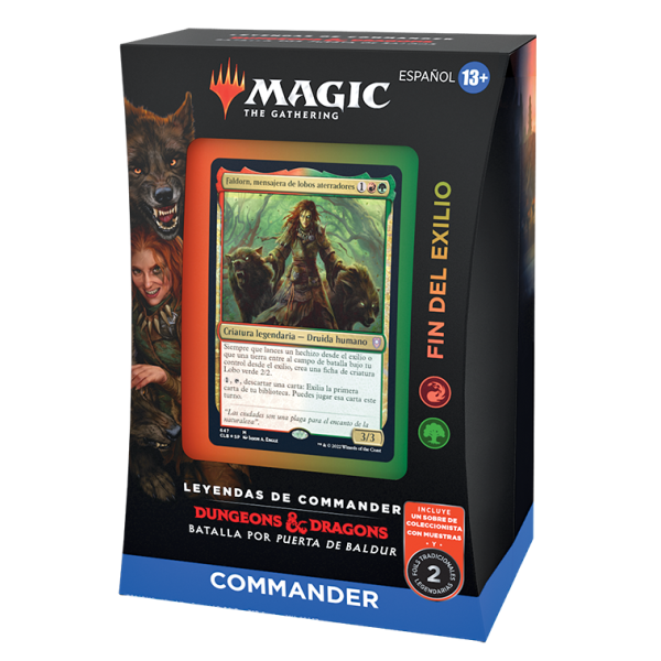 Mtg Leyendas de Commander Batalla por la Puerta de Baldur Fin Del Exilio Mazo | Juegos de Cartas | Gameria