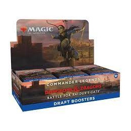 Mtg Commander Legends D&D Battle For Baldur's Gate és un joc de cartes de draft en anglès que combina Magic: The Gathering i Dun