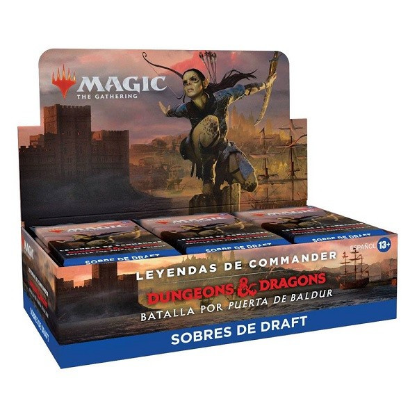 Mtg Legends of Commander D&D Battle for Baldur's Gate Draft Box : Card Games : Gameria