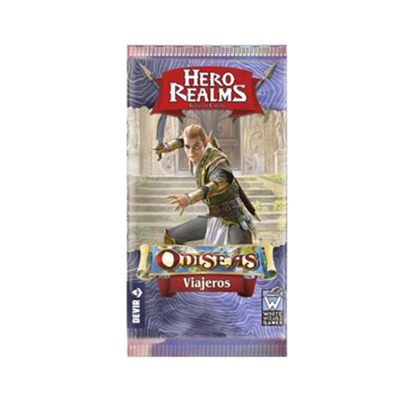 Amplía tus partidas de Hero Realms con la imprescindible expansión de Hero Realms, Odiseas: Viajeros.