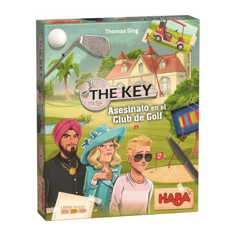 The Key Asesinato En El Club De Golf | Juegos de Mesa | Gameria