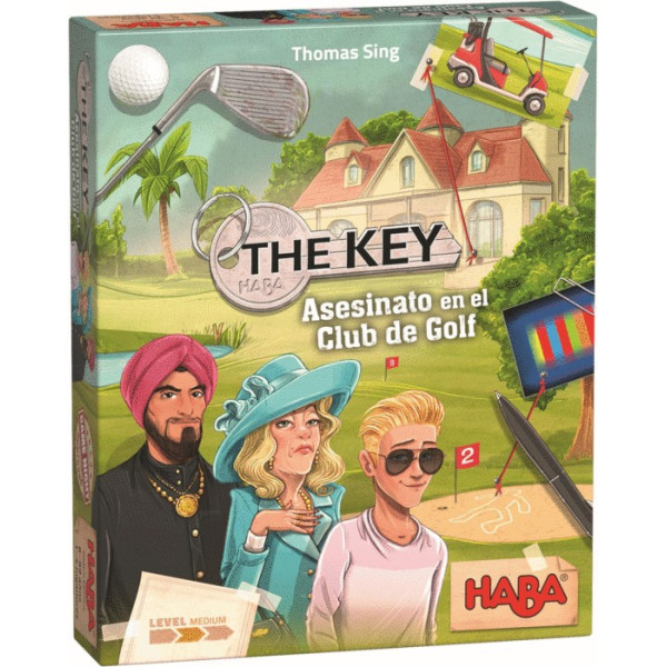 The Key Asesinato En El Club De Golf | Juegos de Mesa | Gameria