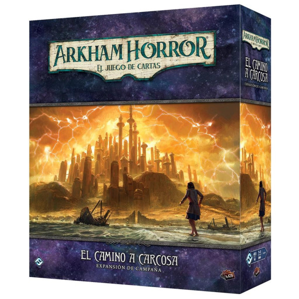 Arkham Horror Lcg El Camino a Carcosa Expansión De Campaña | Juegos de Cartas | Gameria