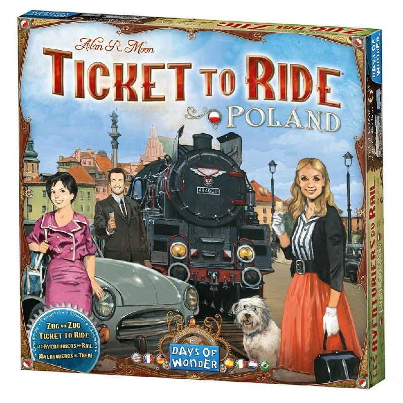 adventurers On The Train! Poland | Board Games | Gameria