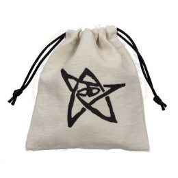 Dice Bag Q Workshop Call Of Cthulhu Beige | Accessories | Gameria