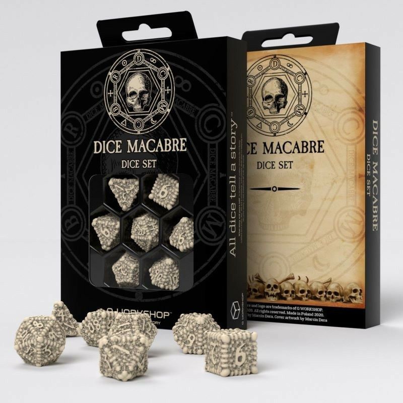 Dice Q Workshop Macabre Dice Set : Accessories : Gameria