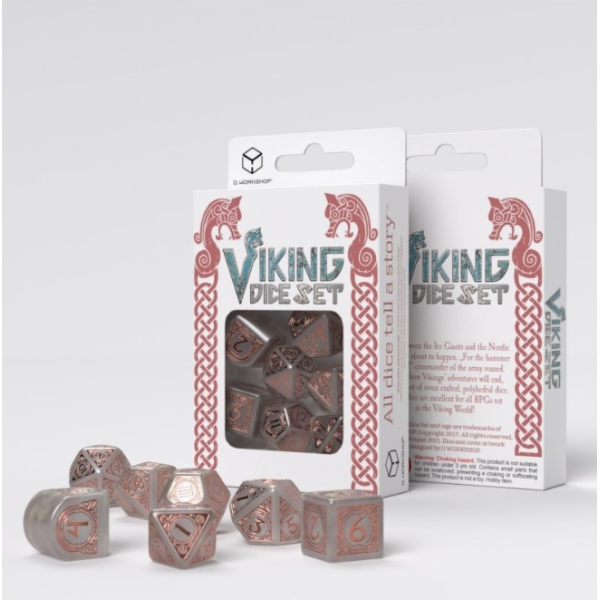 Dice Q Workshop Viking Dice Set : Accessories : Gameria