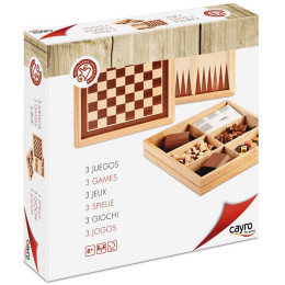 Ajedrez Damas Y Backgammon | Juegos de Mesa | Gameria