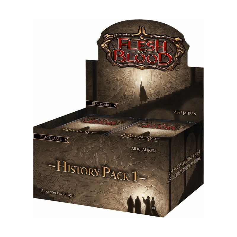 Flesh And Blood Tcg History Pack 1 Etiqueta Negra Caja  | Juegos de Cartas | Gameria