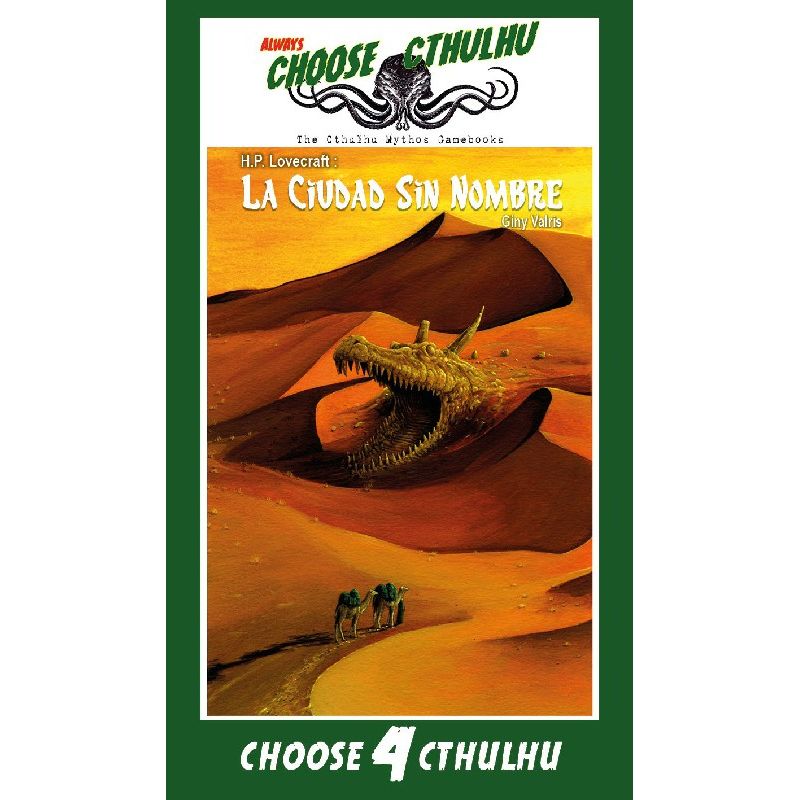 Libro Choose Cthulhu - La Ciudad Sin Nombre | Juegos de Mesa | Gameria