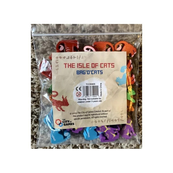 La isla de los Gatos Bag o Cats : Board Games : Gameria