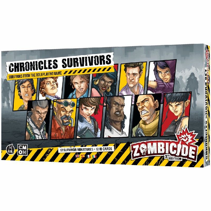 Zombicide Second Edition Chronicles Survivor Set | Board Games | Gameria