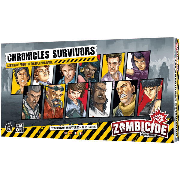 Zombicide Second Edition Chronicles Survivor Set | Board Games | Gameria