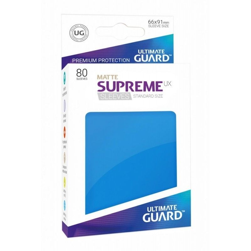 Fundas Ultimate Guard Supreme Ux Matte Standard Size 80 Unidades Amarillo | Accesorios | Gameria