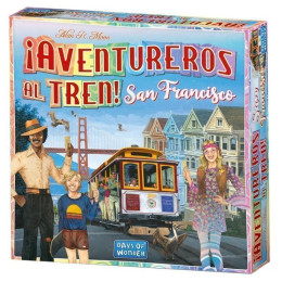 adventurers On The Train! San Francisco : Board Games : Gameria