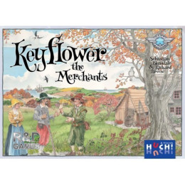 Keyflower: Els Mercaders és un joc de taula que combina estratègia i subhasta. Cada jugador assumeix el paper d'un mercader que