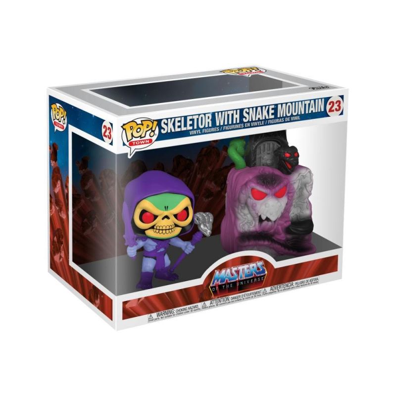 Funko Pop! Figure Masters Of The Universe Skeletor With Snake Mountain 23 | Figuras y Merchandising | Gameria