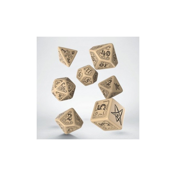 Call Of Cthulhu Dice 7Th Edition Black/Beige| Accessories | Gameria