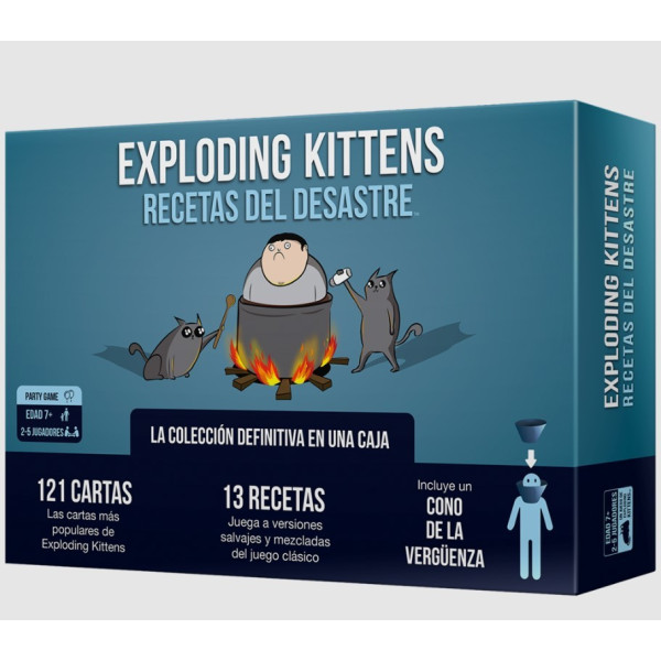 Exploding Kittens Recetas del Desastre | Juegos de Mesa | Gameria