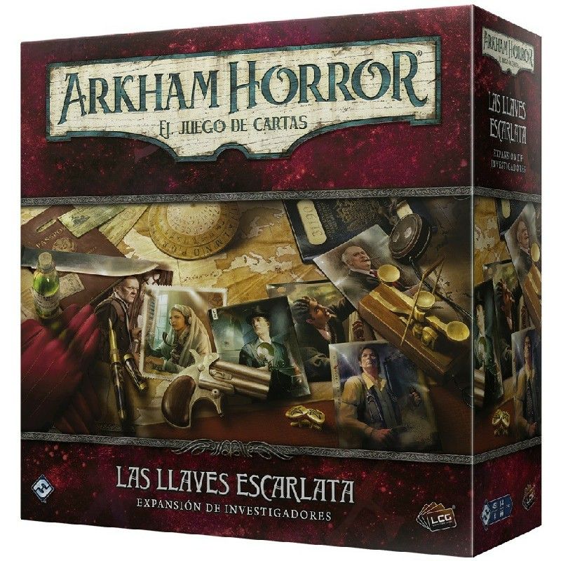 Arkham Horror Lcg Las LLaves Escarlata Expansión De Investigadores | Juegos de Cartas | Gameria