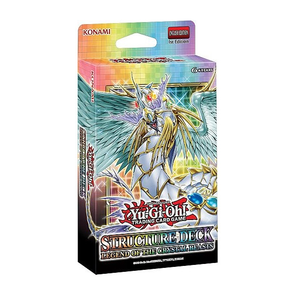 Tcg Yugioh Llegenda de les Bèsties de Cristall Baralla D'estructura Anglès | Jocs de Cartes | Gameria