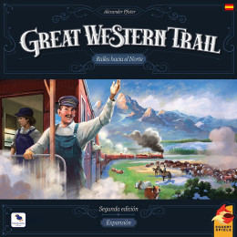 Great Western Trail és un joc de taula de temàtica vaquer que et transporta al salvatge oest nord-americà. El teu objectiu és co