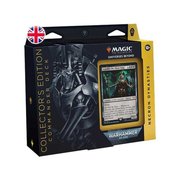 Mtg Comandant Warhammer 40K Dinasties Necrons Baralla Anglès | Jocs de Cartes | Gameria