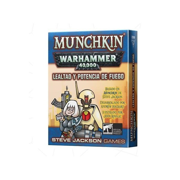 Munchkin Warhammer 40.000 Lleialtat I Potència De Foc | Jocs de Taula | Gameria