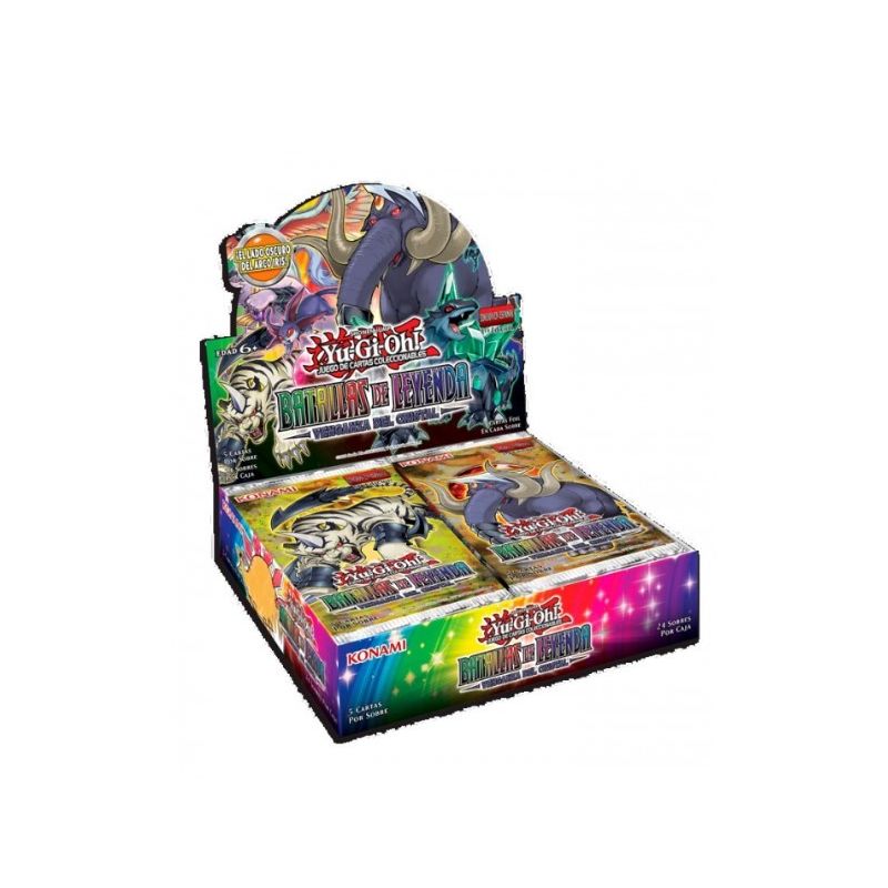 Tcg Yugioh Batallas de Leyenda Vengaza del Cristal Caja | Juegos de Cartas Inglés | Gameria