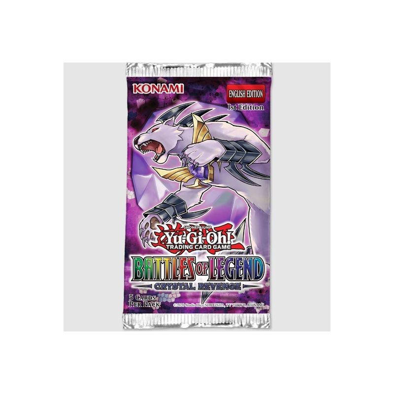 Tcg Yugioh Batalles de Llegenda Venjança de Cristall Sobre | Jocs de Cartes Anglès | Gameria